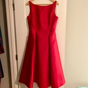 Adrianna Papell Formal Tea Length Dress